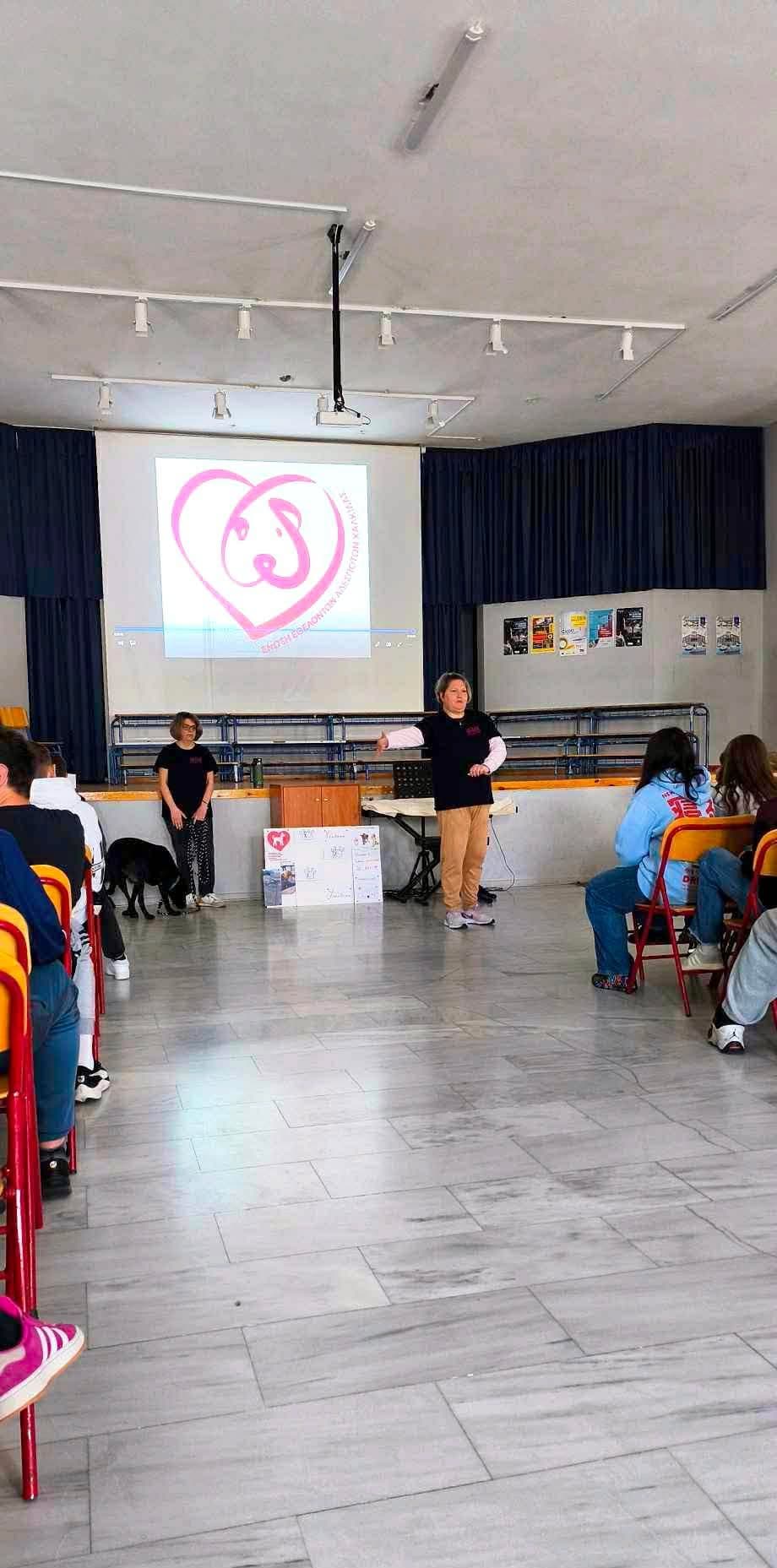 5ο Πρότυπο Γυμνάσιο Χαλκίδας - αδέσποτα & εθελοντισμός